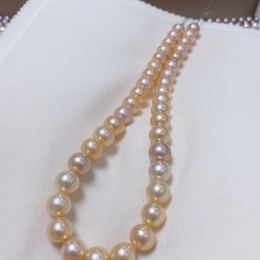 颈饰淡水珍珠银S925镶嵌