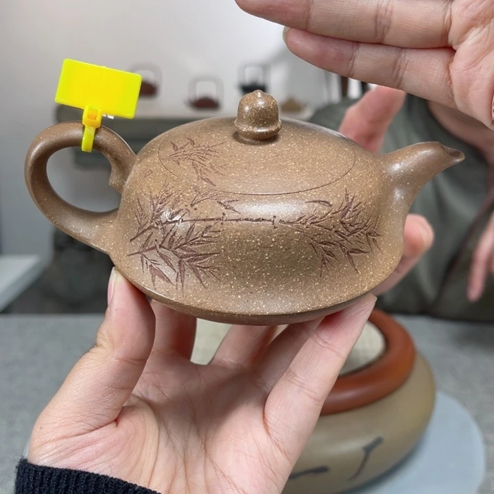 紫砂茶壶紫砂刻绘