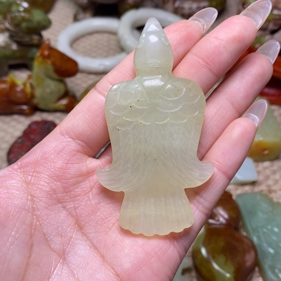 白玉菩提吊坠白玉菩提白玉菩提摆件