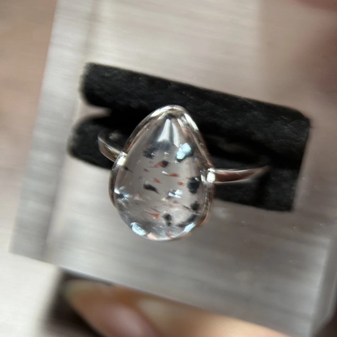 925银戒指 镶嵌超七毒液