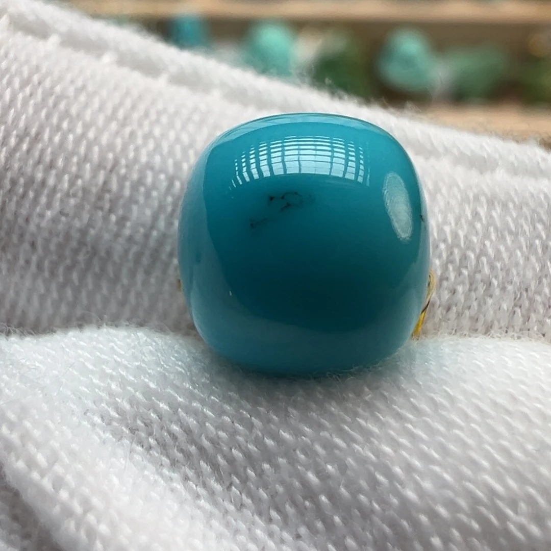 绿松石未镶嵌配饰8.1×7.4