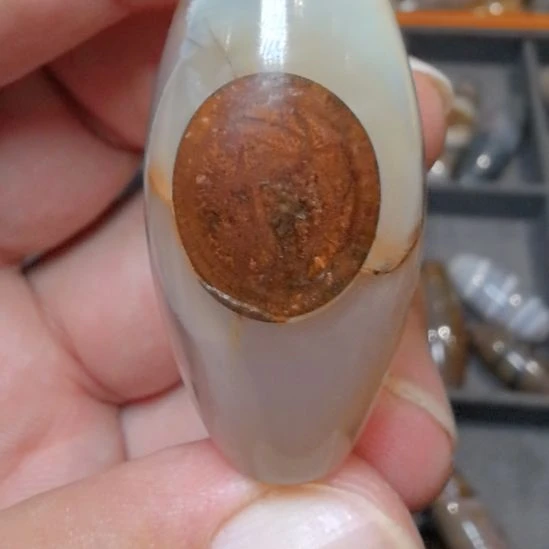 玛瑙/玉髓裸珠_ HEIMORI 天然天珠