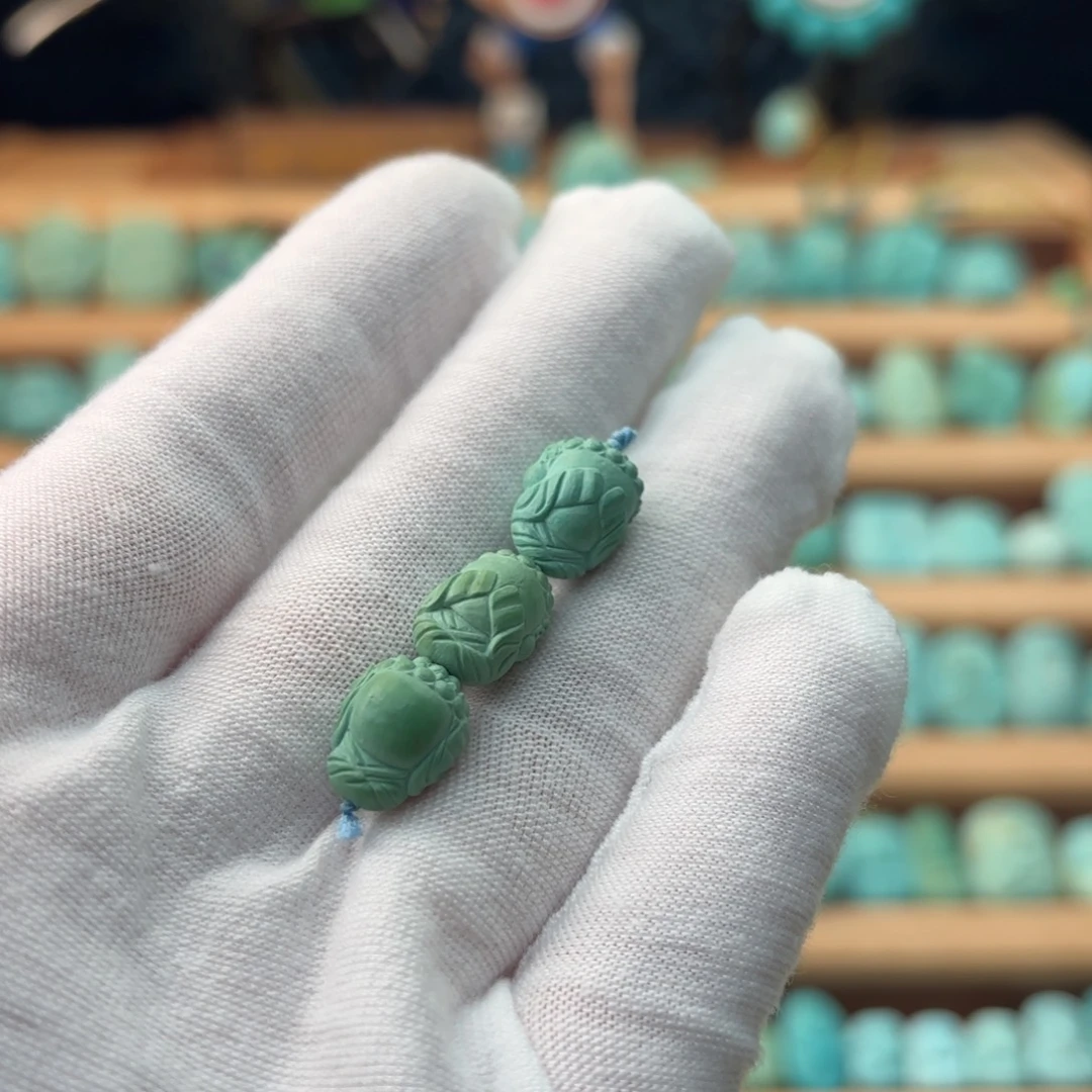 绿松石未镶嵌配饰