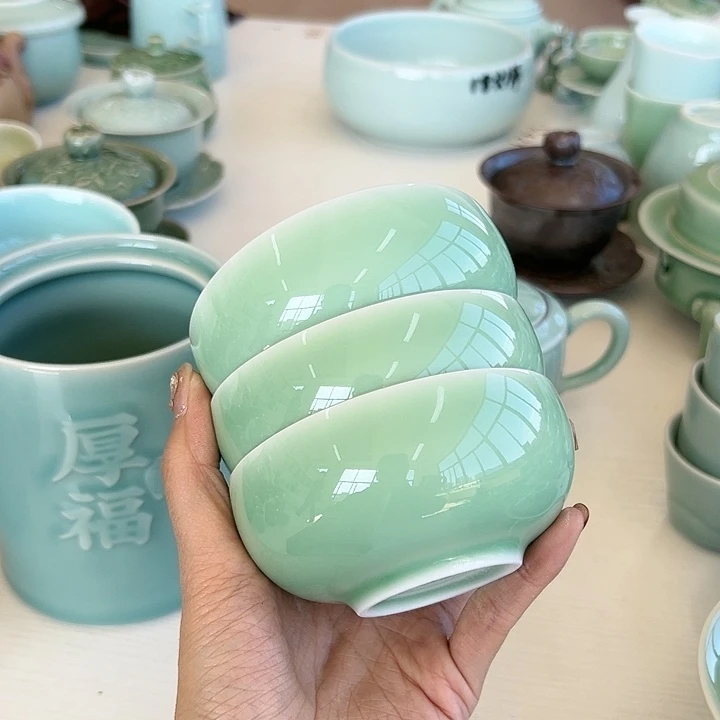 小米茶器龙泉青瓷
