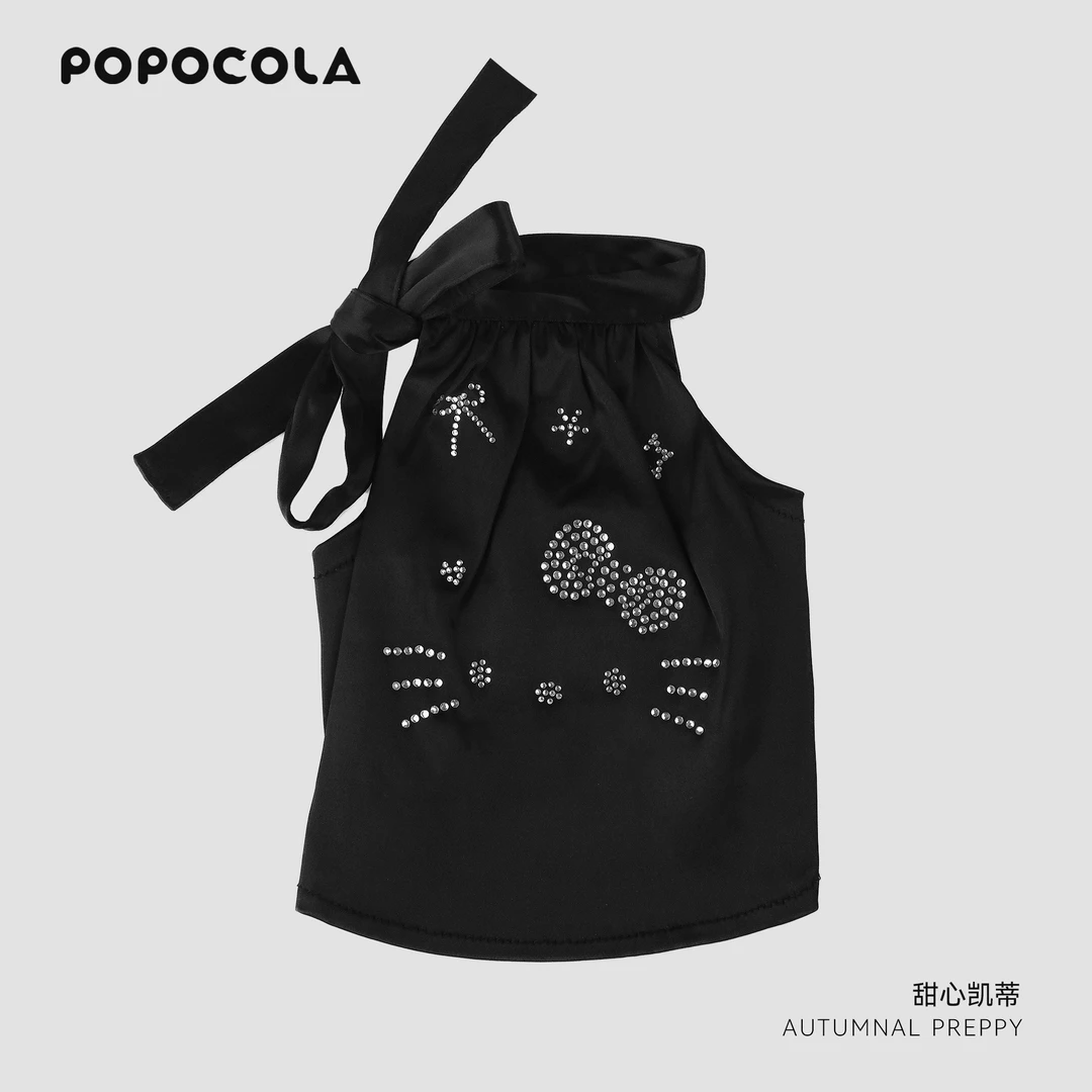 狗狗衣服ins风韩版宠物服装无袖背心公主风小猫咪衣服高颜值服饰