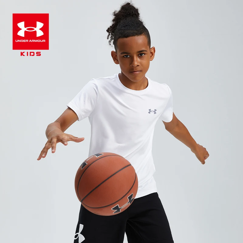 UnderArmour/大童夏季速干T恤排汗凉感清凉透气运动短袖1201新