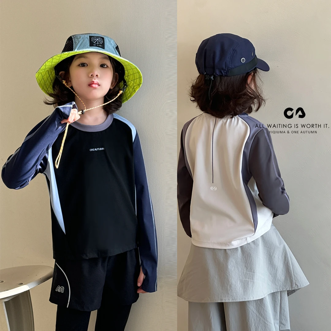 现货「壹秋.ONE AUTUMN」【自由徒步者】云感亲肤T恤女童春【CP557】