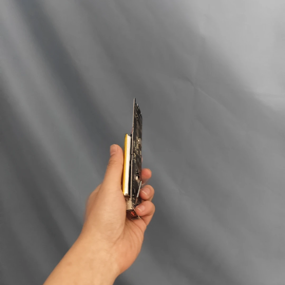 太阳能小鹏手搓电芯组黑色