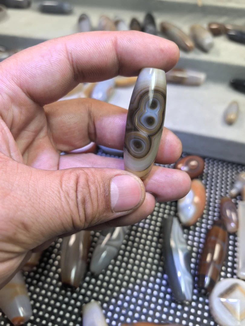 天然无优化玛瑙珠子