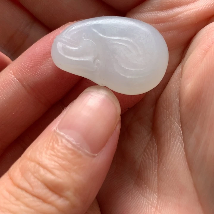 定制翡翠未镶嵌钱袋子