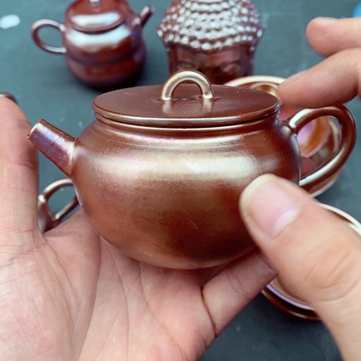 柴烧茶具套杯子杯子