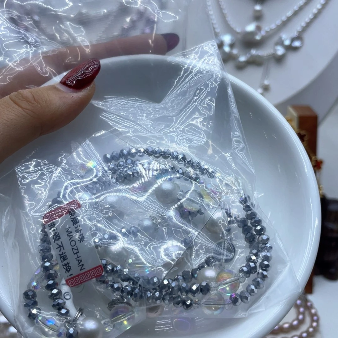 淡水珍珠合金颈饰脑***迪