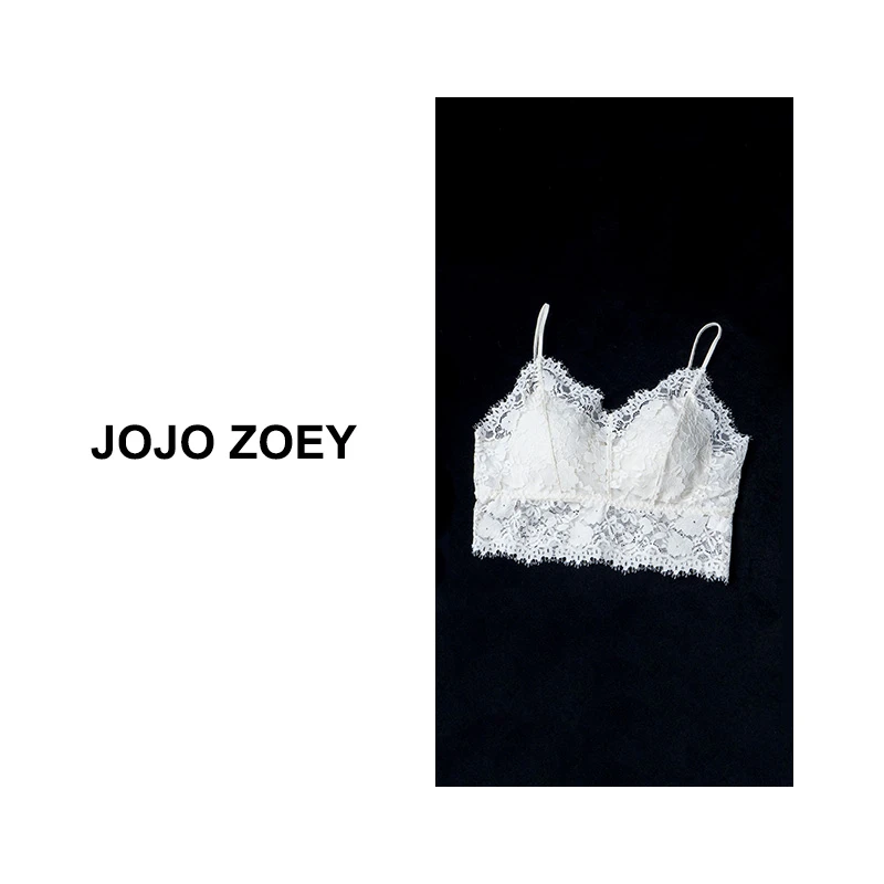 JOJO ZOEY【清凉一夏】~法式纯欲蕾丝透气养护不闷热美背bx-3807