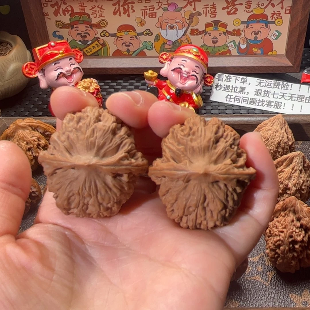 核桃文玩野生荔枝纹