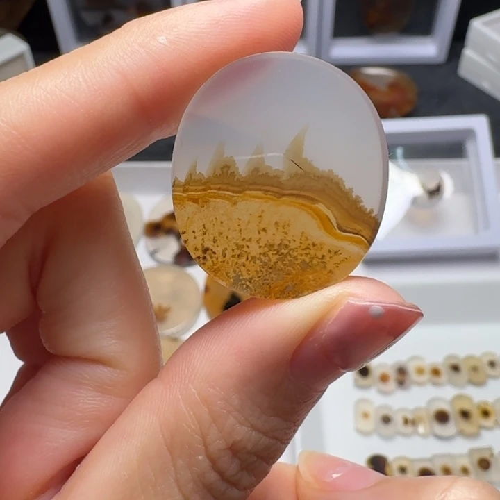 玛瑙/玉髓未镶嵌摆件