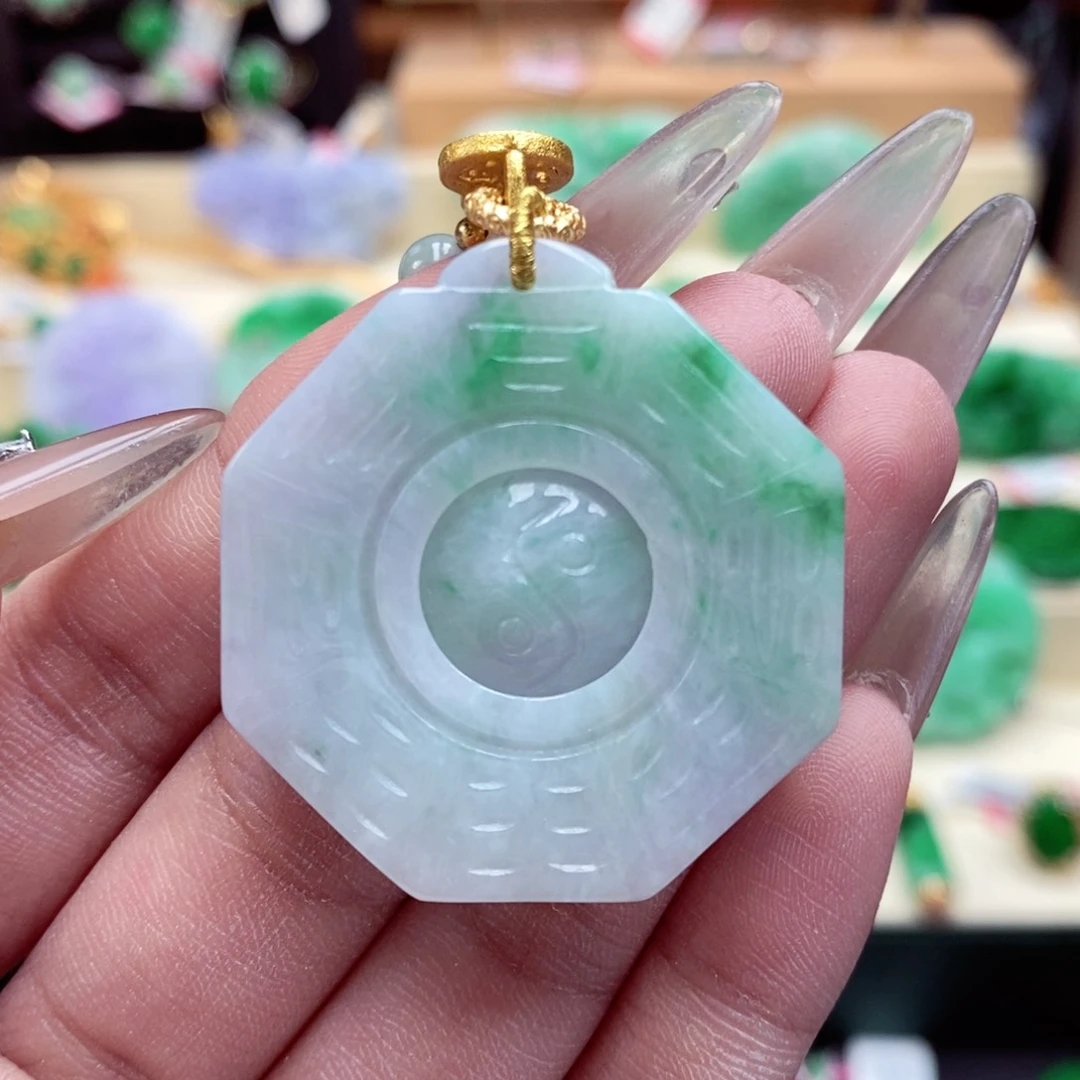 颈饰未镶嵌翡翠翡翠吊坠