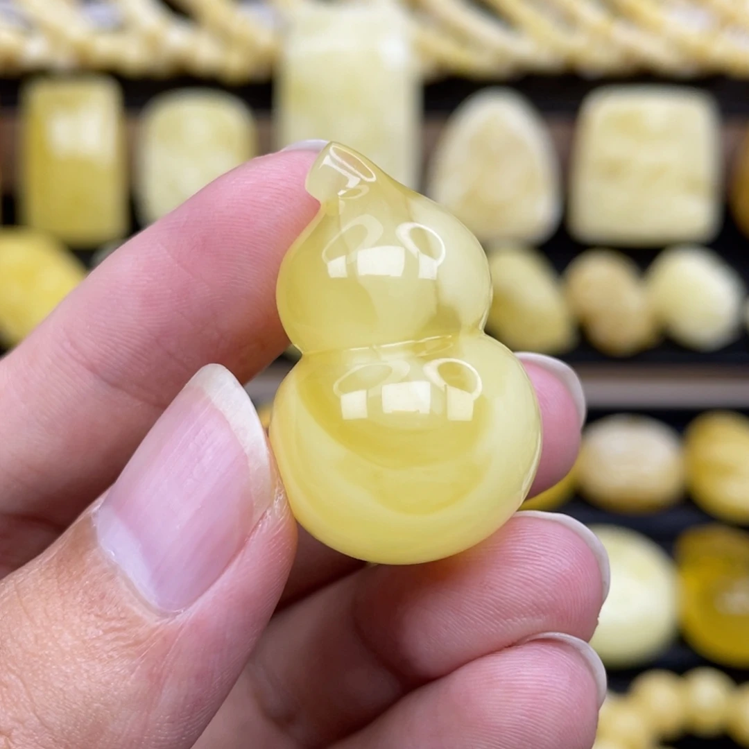 裸石琥珀未镶嵌琥珀蜜蜡