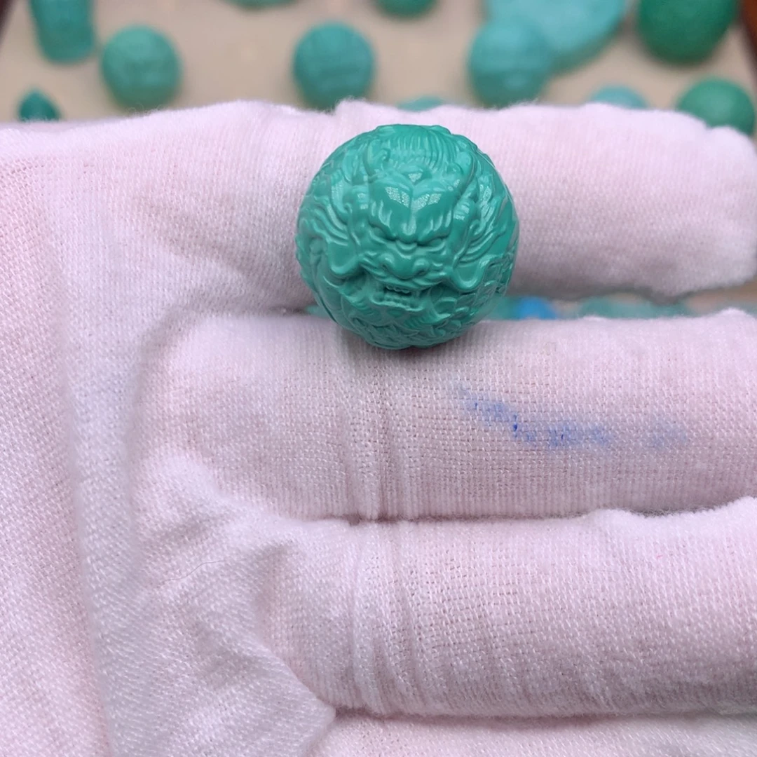 庆***原生态散珠配珠龙珠卡19.7