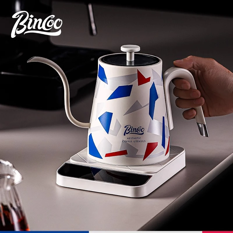 Bincoo欧式手冲咖啡壶细嘴细口嘴壶手冲壶304智能不锈钢恒温壶