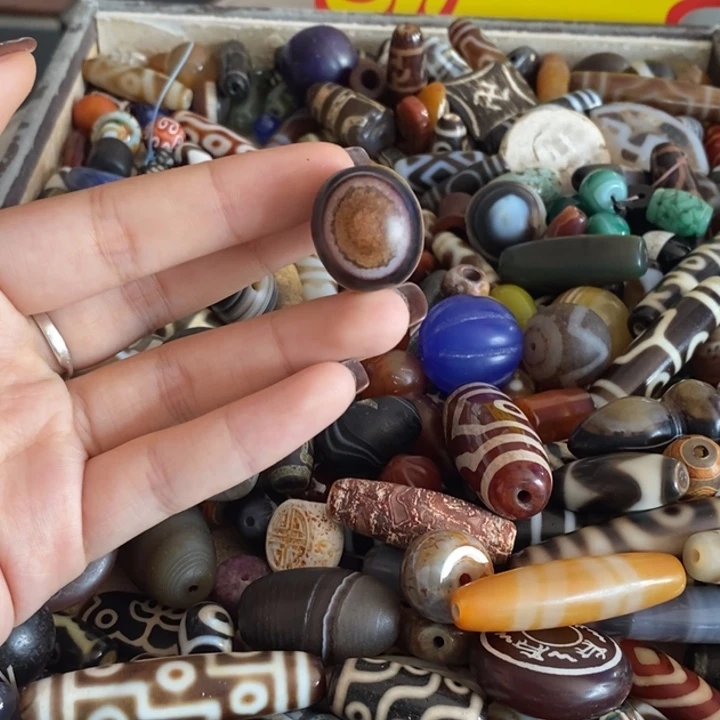 玛瑙/玉髓颈饰足银镀金镶嵌106