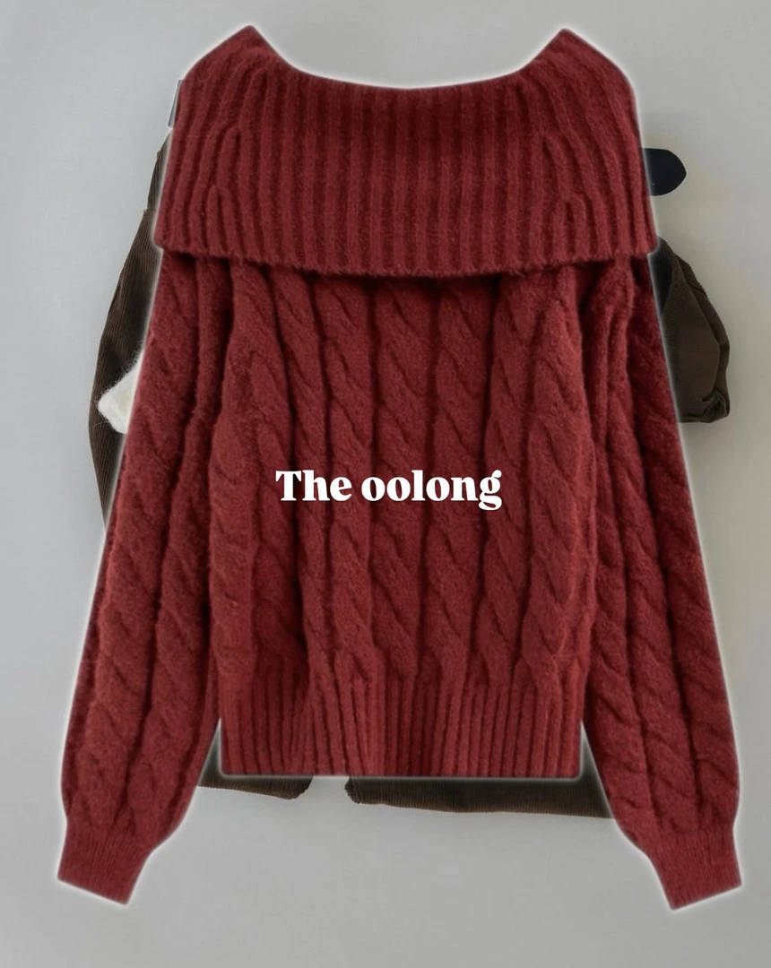 纯欲风慵懒风法式时尚套装百搭纯色冬季针织