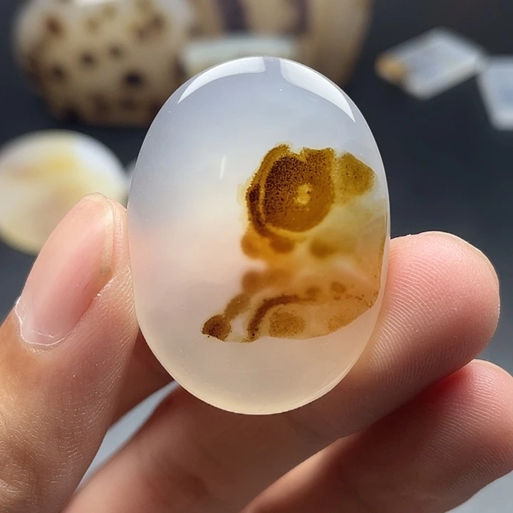 玛瑙/玉髓未镶嵌颈饰