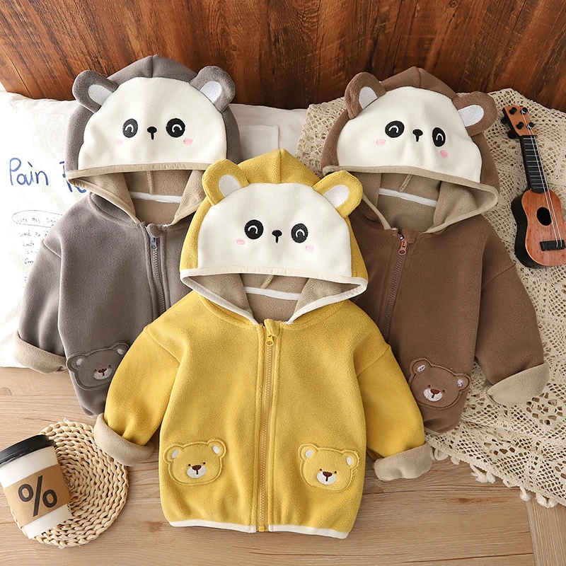 男女童奥利绒加绒加厚秋冬外套2025新款儿童时尚洋气毛毛外套上衣