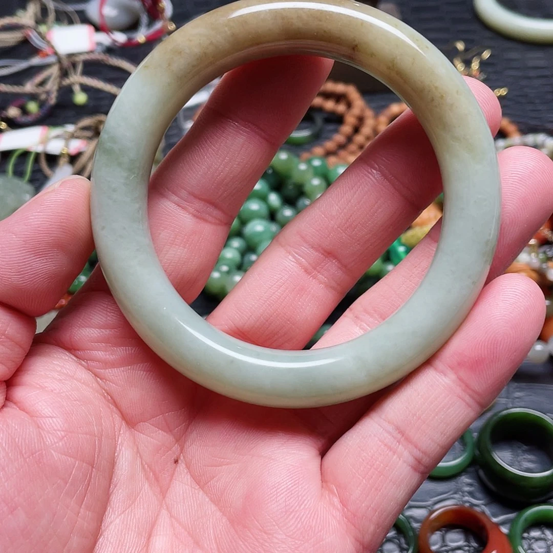 未镶嵌手镯和田玉夜****3