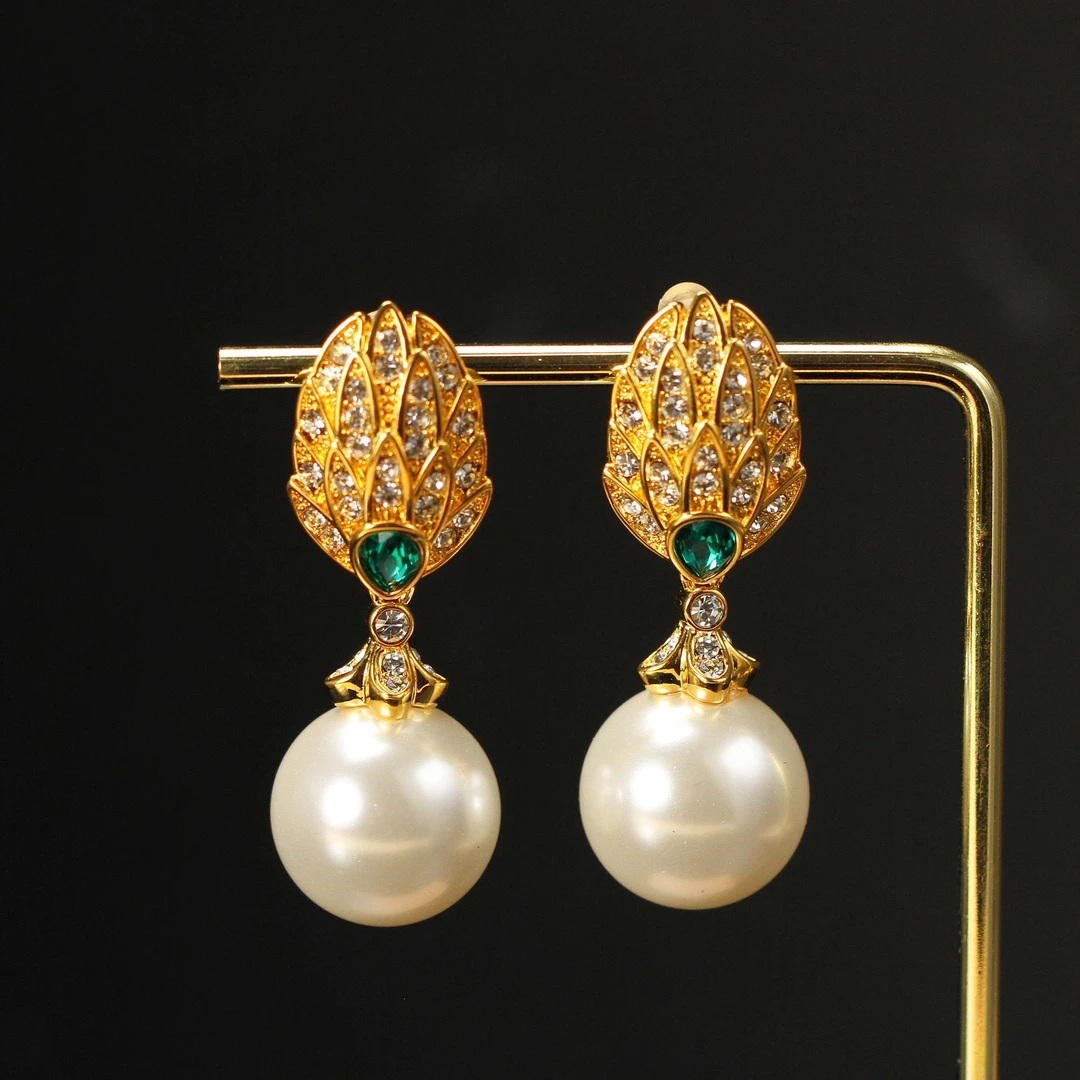 【KEFAN珂梵】法式气质时尚百搭复古设计师耳环