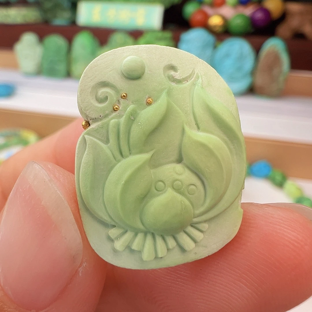 未镶嵌绿松石项链