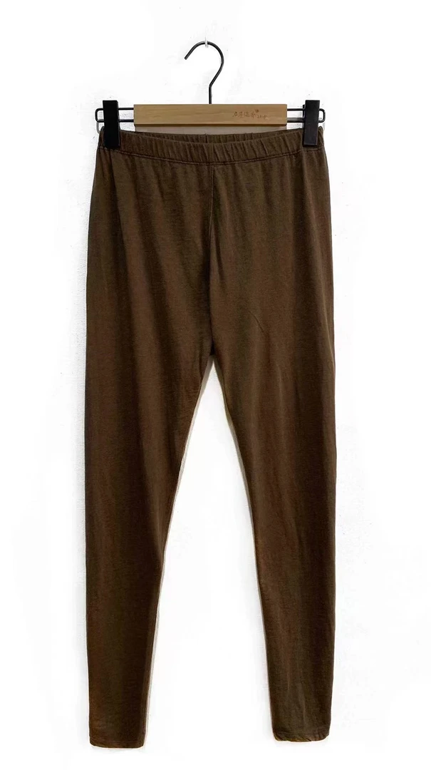 7折山山家-左岸迷香【打底裤子】Z22FW3027针织弹力修身舒适秋冬