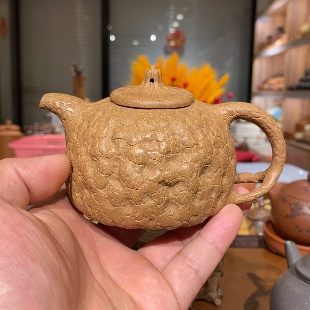 紫砂茶壶段泥南瓜供春壶240cc