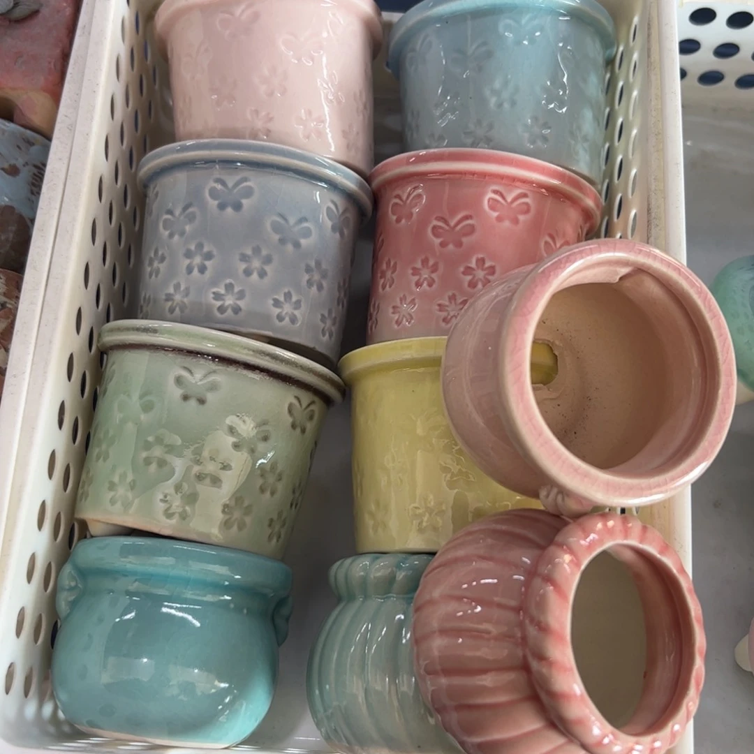 陶瓷多肉小花盆@@2050