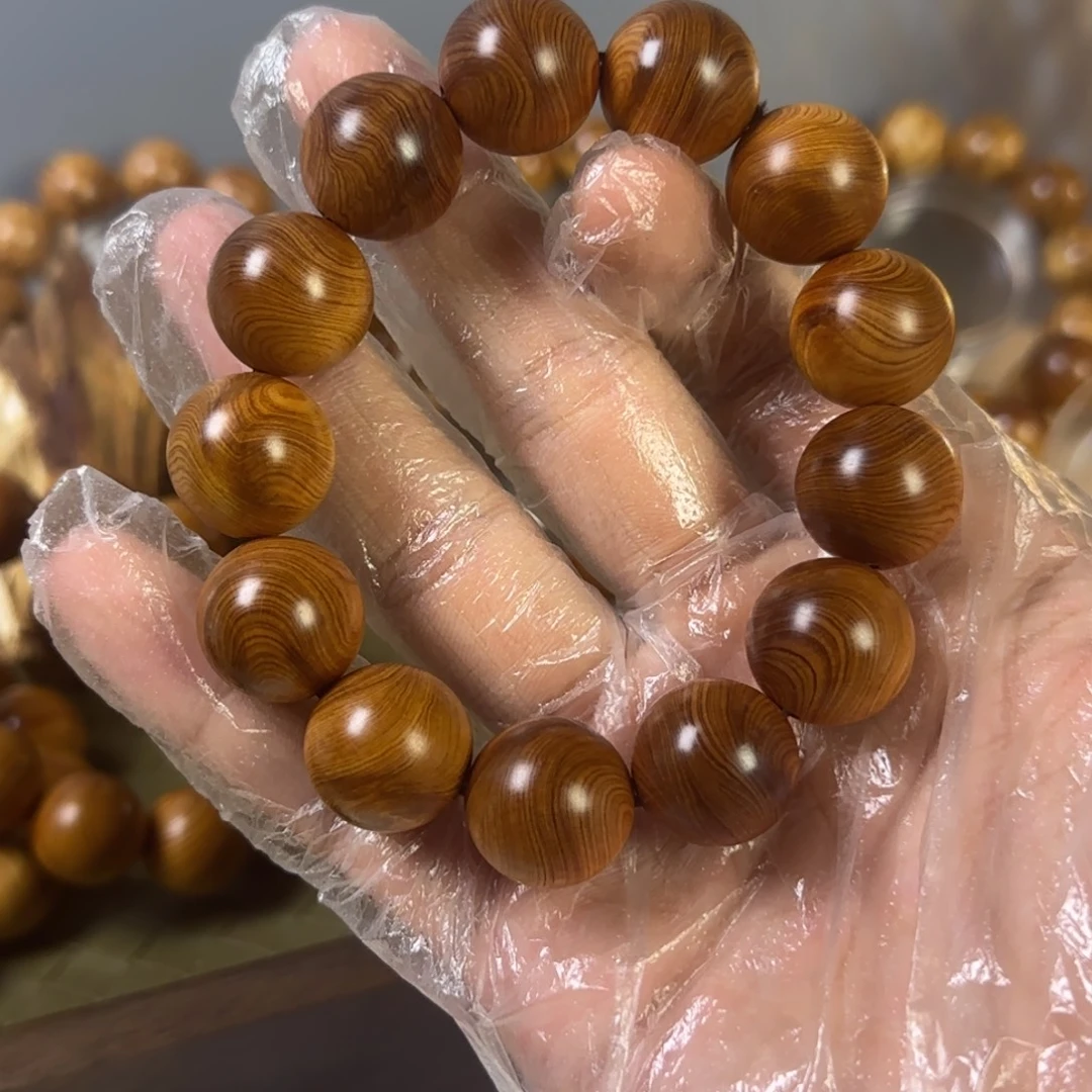 秋***笑柏木（崖柏）太行崖柏黑红油1.8树心料