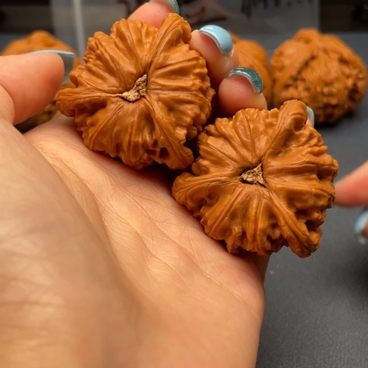 梦***澜文玩核桃吊坠白狮子