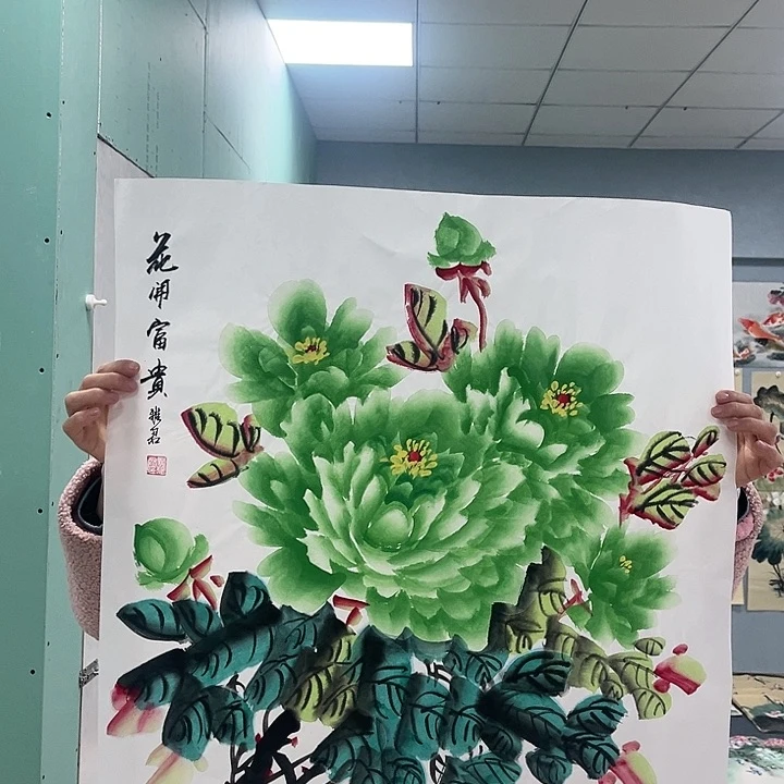 国画我是你的小可爱啊我的小可爱我的小可爱