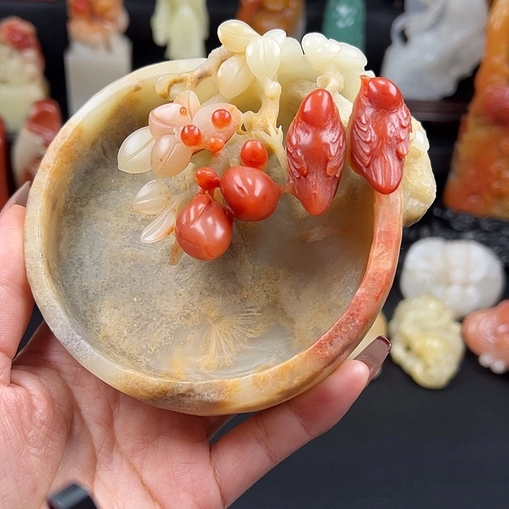 寿山石老性芙蓉石