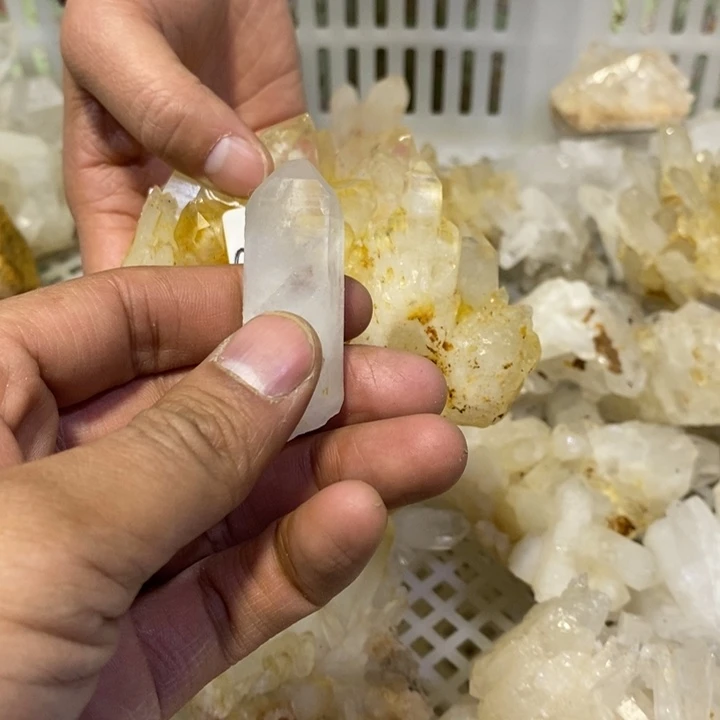 水晶水晶原石摆件未镶嵌l*