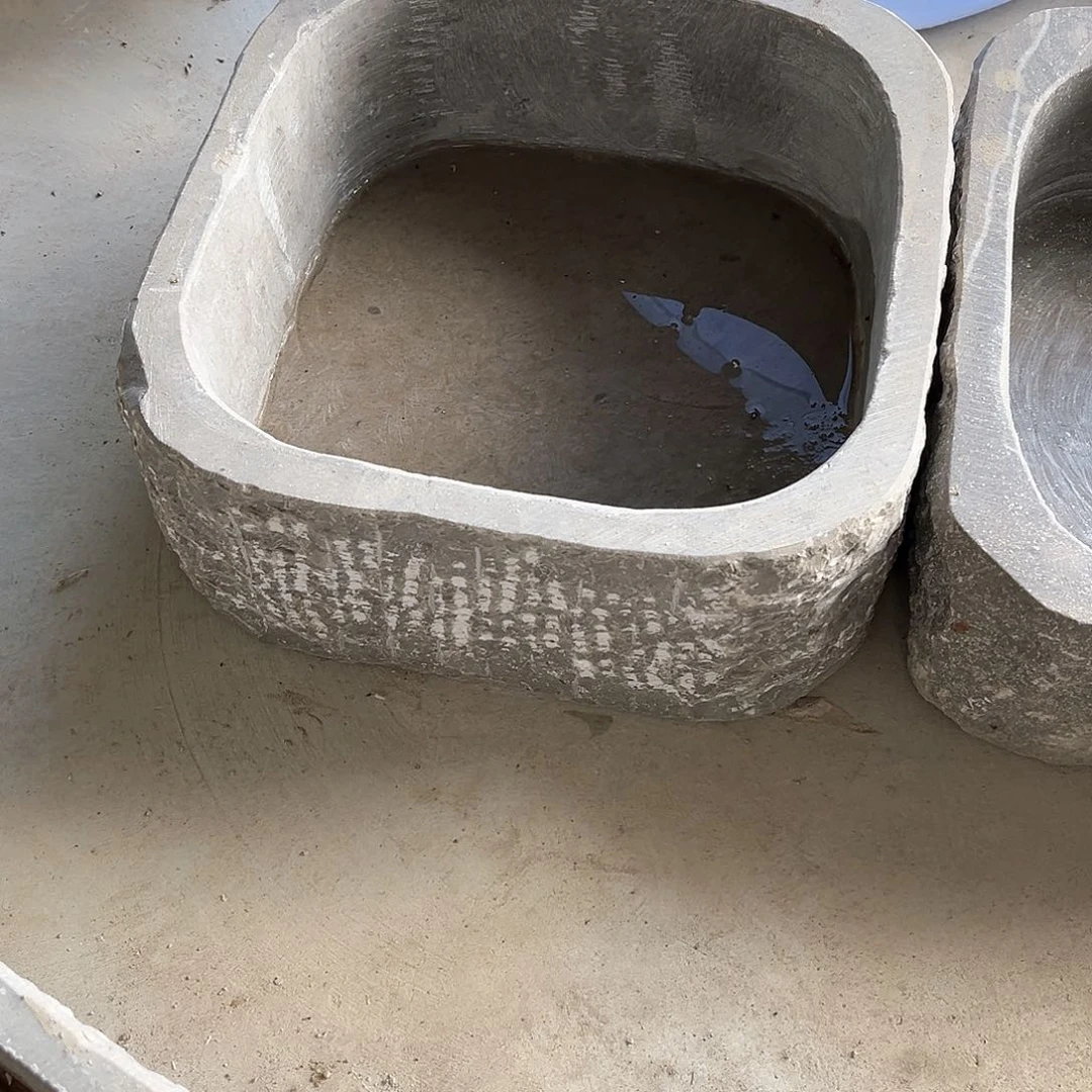 贵州青石 石头花盆