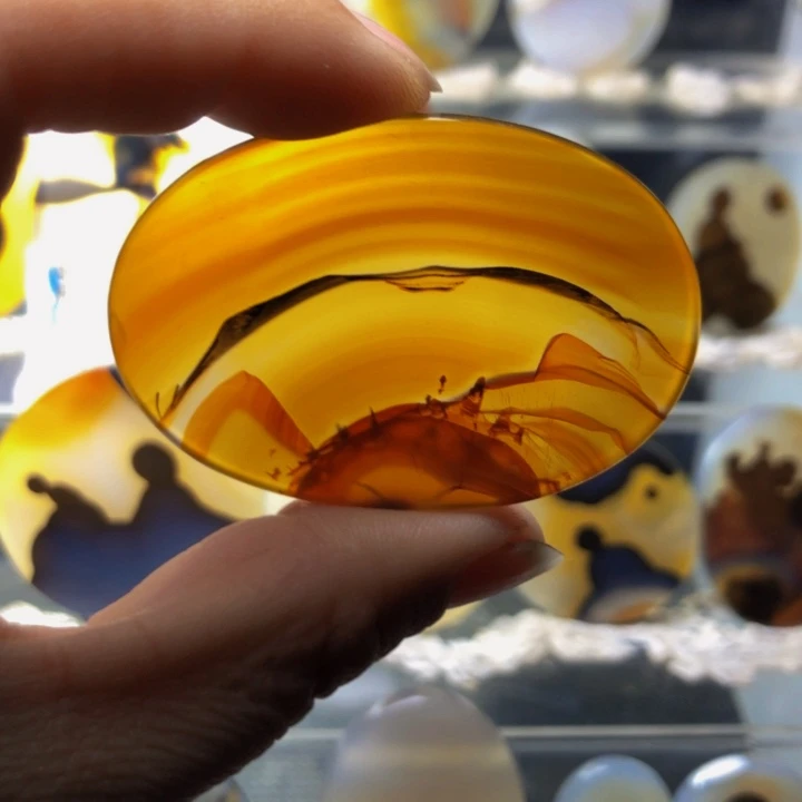 合金玛瑙/玉髓珠宝奇石29