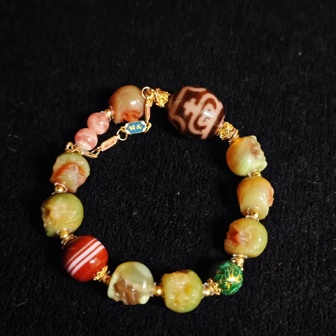 【鲸禧云珠】玛瑙B瓶shishi手串 A192