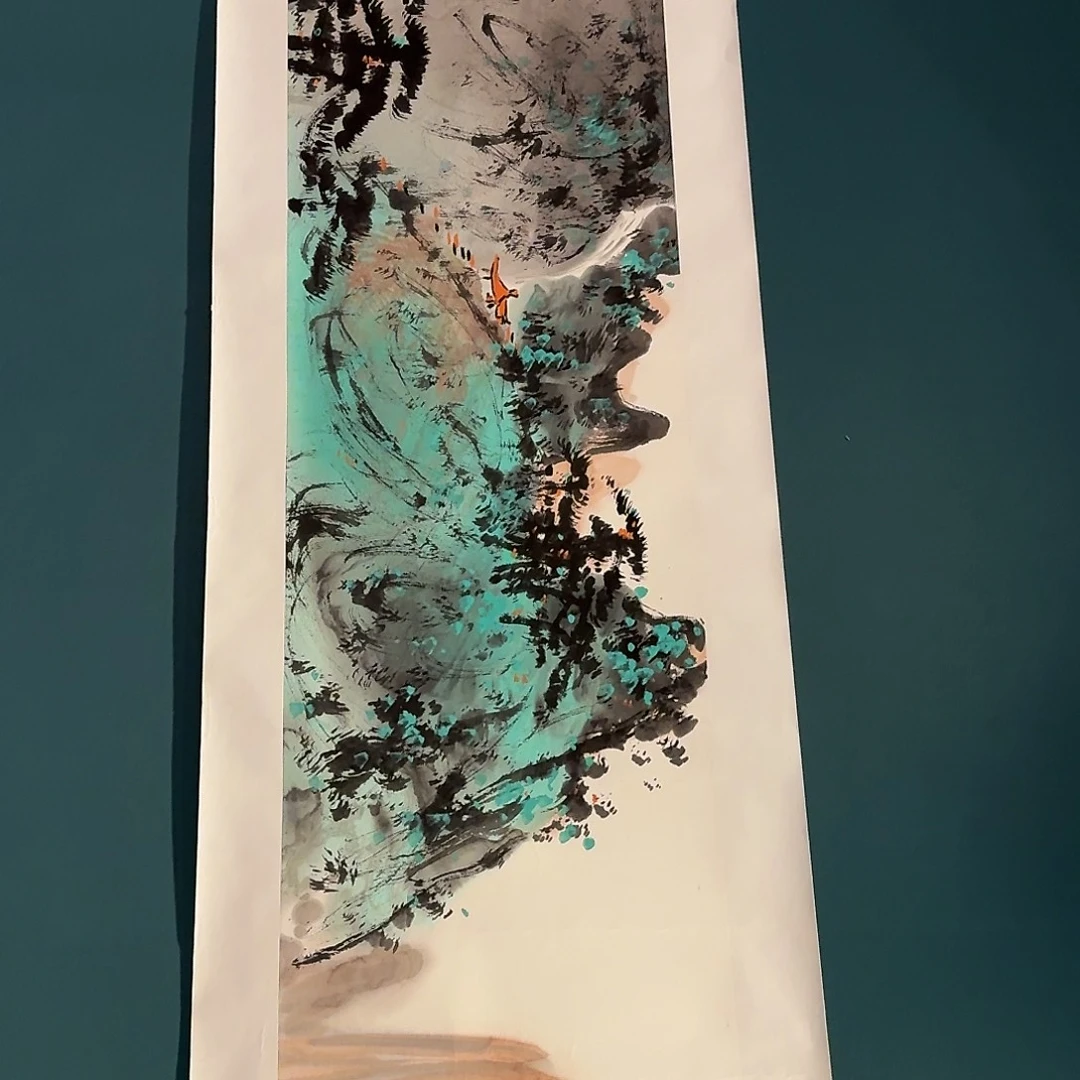 国画董老师作品画作