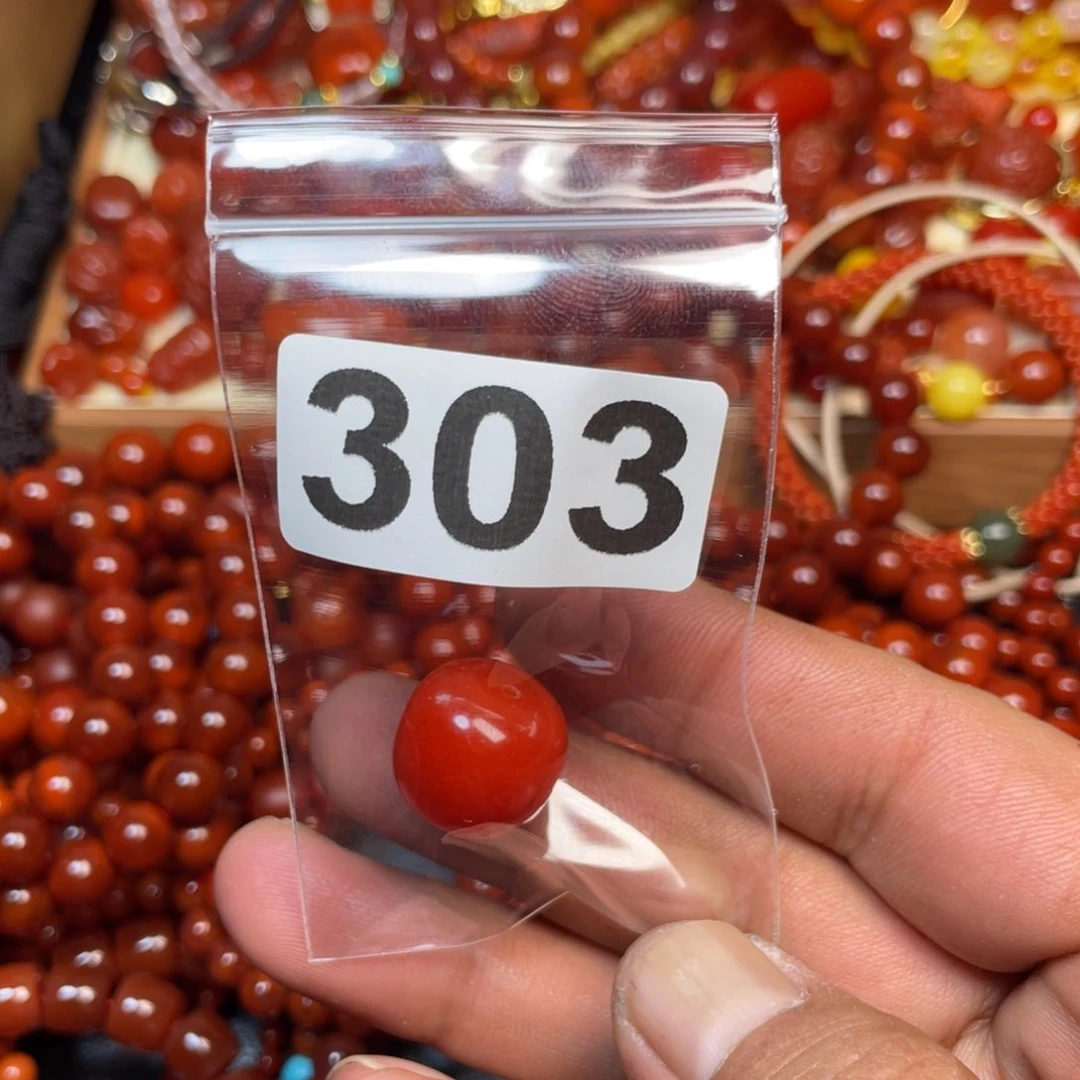 南红玛瑙手链合金老*