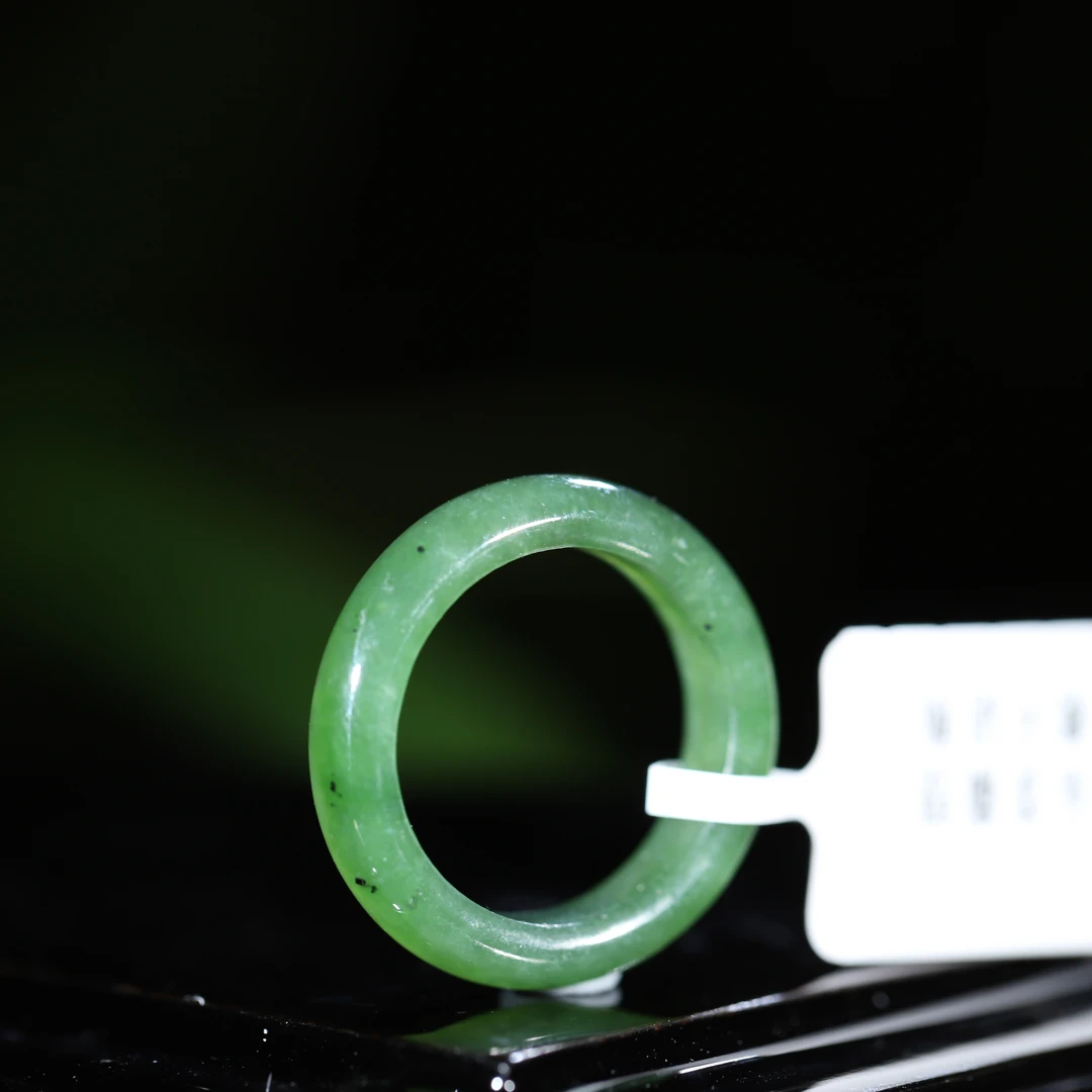 【汪氏珠宝】俄罗斯碧玉戒指跑环 3288-G3 多样性发其一