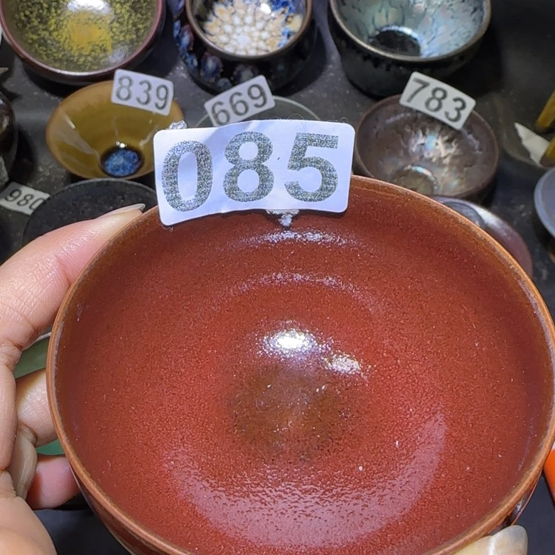 茶盏福建盏茶器将军薄胎