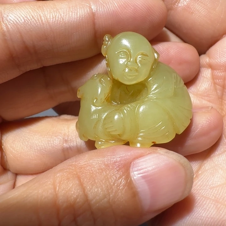 望***哥颈饰未镶嵌和田玉