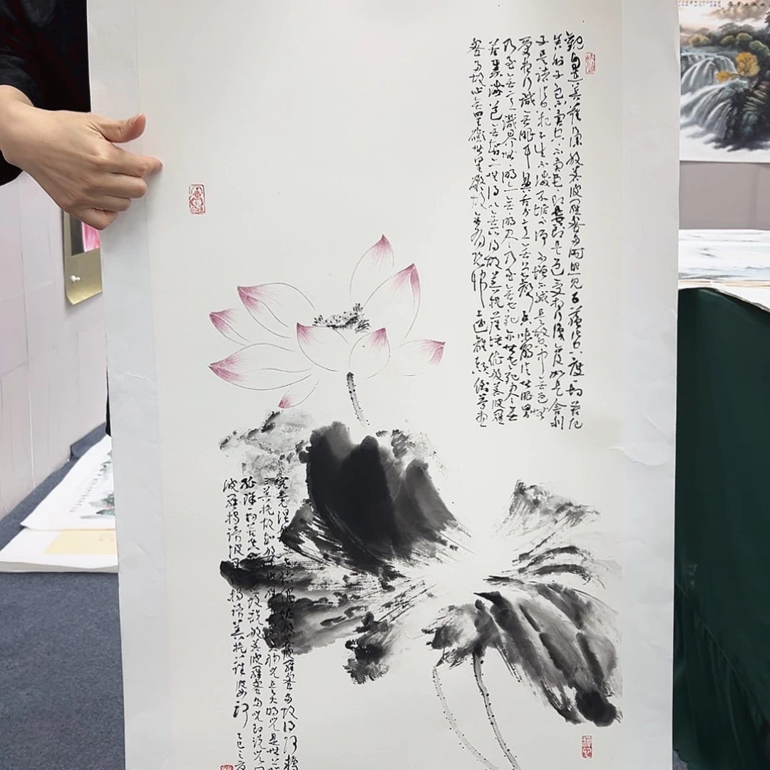 国画宣纸国画纯手绘作品
