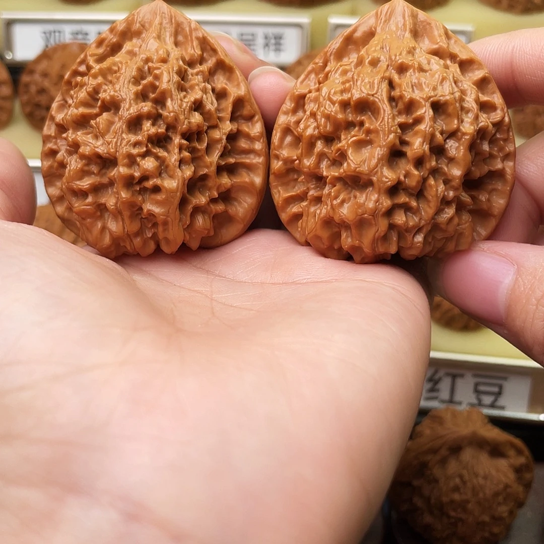 文玩核桃吊坠官帽49尺718