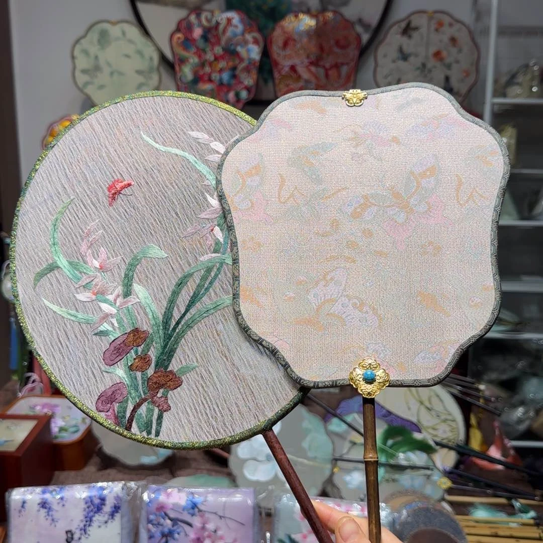 刺绣锅****肉纯手工苏绣双面绣