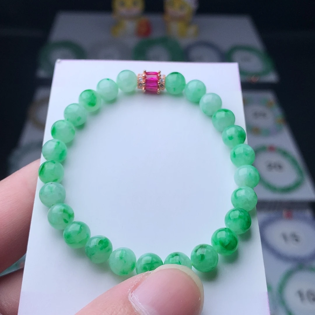 翡翠未镶嵌手链翡翠